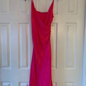 Zara Midi Satin Slip Dress